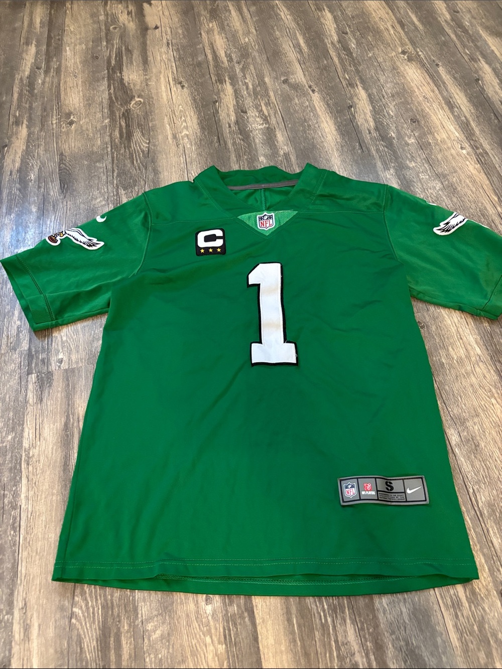 Nike Green Philadelphia Eagles #1 Men's Jersey